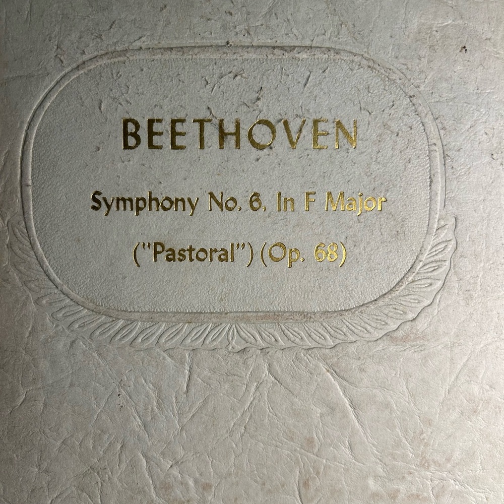 Vintage Beethoven Symphony No. 6 in F Major Victor Musical Masterpiece Records